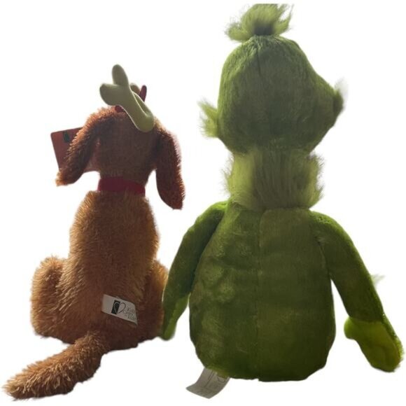 The Grinch & Max Plush Kohls Cares Stuffed Plush Toys Set - Picture 2 of 4